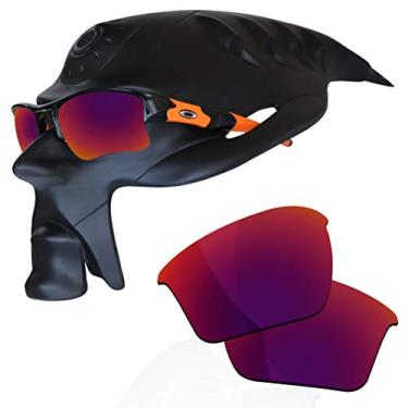 Imagem de RockShell Lentes polarizadas de substituição para óculos de sol Oakley Flak Jacket XLJ, Midnight Sun Mirrorfirm - Geekpolar, One Size