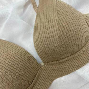 Imagem de Sutiã de Microfibra sem aro Bojo Soft CANELADO Confort Molinho não ama