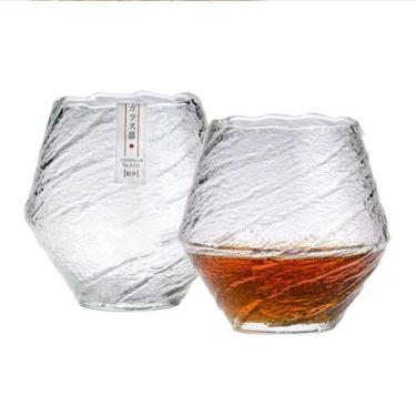 Imagem de Taças de Whisky de Cristal com Caixa de Madeira - Edição Japão EDO - P