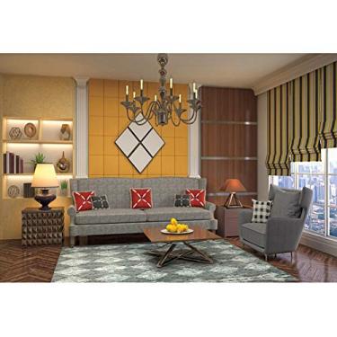 Imagem de OERJU Cenário fotográfico para sala de estar, 2,1 x 1,5 m, vintage, fundo fotográfico, janela, janela francesa, escritório, escritório, lustres, retro, crianças, adultos, retrato, fotos, adereços de