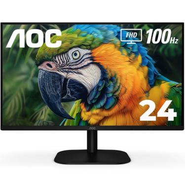 Imagem de Monitor aoc 24B2H2 24 sem moldura ips fhd 1920x1080 100Hz