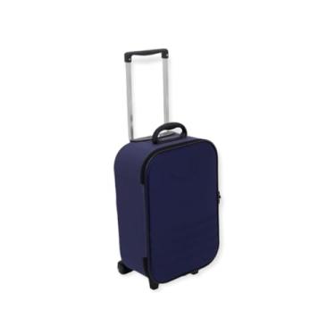 Imagem de Mala De Viagem De Bordo Pequena Com Rodinhas 10 kg Medidas (Azul)
