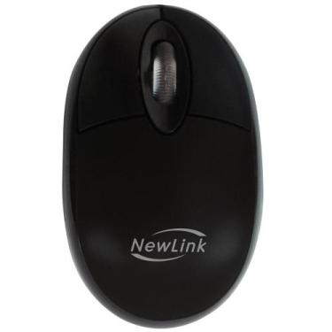 Imagem de Mouse Óptico Newlink MO304C Preto, Preta