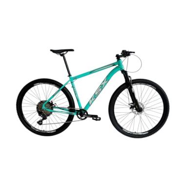 Imagem de Bicicleta Aro 29 Mtb Ksx Sd7 12v Garfo com Trava K7 11/50 Freio a Disco Hidráulico Kit 1x12 (Verde Tiffany, 21)