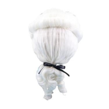 Imagem de Vaveren Peruca de advogado e juiz, presente masculino, peruca colonial de Halloween para festa, baile de máscaras, anime, show