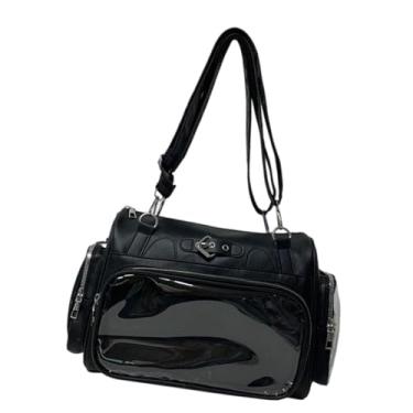 Imagem de kowaku Bolsa Ita Bag DIY Bolsa de exposição de bonecos para Halloween, compras, presentes de aniversário, Preto