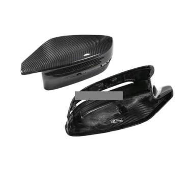 Imagem de Capa de espelho retrovisor compatível com BMW M3 G80 M2 G87 M4 G82 G83 M240i G42 M440i G26 I4 M50 Moldura de conchas de espelho lateral de fibra de carbono real(Replacement RHD B)