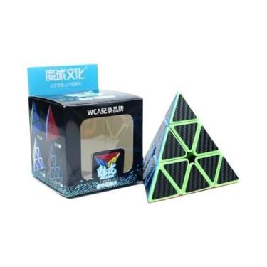 Imagem de Cubo Mágico De Fibra De Carbono 2x2 3x3 4x4 5x5 Pirâmide SQ1 Skew Mega