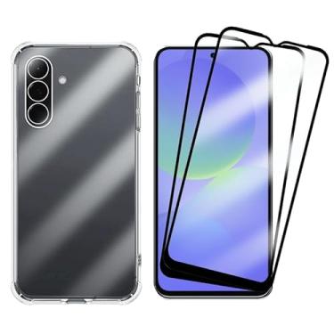 Imagem de Kit Capa Capinha Case + 2 Películas de Vidro 3d Para Samsung Galaxy A36
