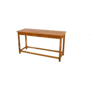 Imagem de Aparador Prancha Bancada Prateleira 1,5 M Madeira Maciça Natural