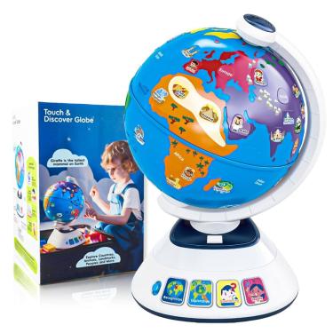 Imagem de Globo de toque interativo SMILESSKIDDO World para crianças