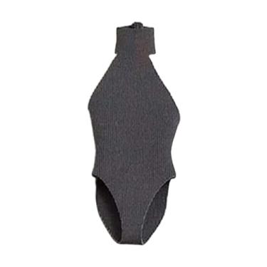 Imagem de YIJU Roupas para bonecos de ação 1/12, trajes de banho, macacão, tecido casual, moderno, roupas em miniatura para bonecos de ação de 6'' , Cinza