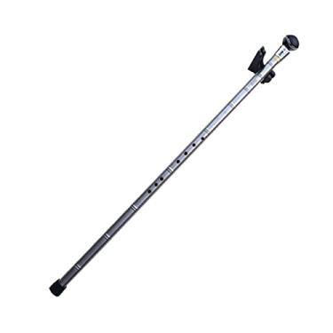 Imagem de Flauta para iniciantes 89 cm Metal Titânio Flauta G/F Chave Vertical Flauta Gaita de Fole Flauta Clarinete Flauta para Iniciante Flauta Bengala Ideal para Tocar Flauta Instrumento Musical