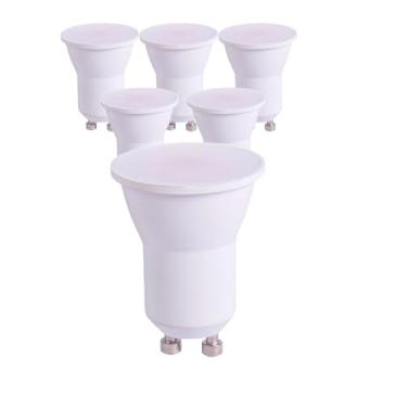 Imagem de ukzboss MR11 Mini holofote LED GU10 base pequena 3w 120V não regulável 3000K lâmpada branca quente 25w 35w substituição de lâmpada de halogênio (branco quente 3000K)