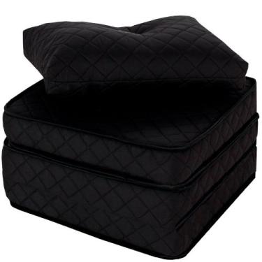 Imagem de Puff Colchonete Dobrável / Sofá 3 em 1 Espuma D33 + Travesseiro Soltei