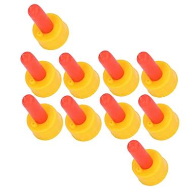 Imagem de aqxreight 10pcs Lamb Drink Drink Mamilo Ovelha de Enfermagem Mampa para Alimentação de Enfermagem para Pequenos Animais órfãos Red Em Plast Cabra Mamilo -alimentador Nipplelamb Bebida Mipleslamb Leite de Leite