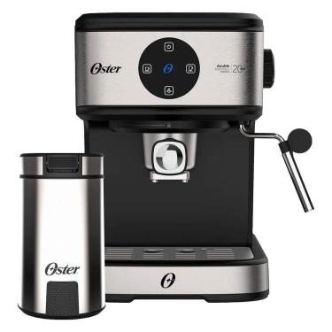 Imagem de Kit Espresso Oster - Cafeteira Double E Moedor De Café 220V