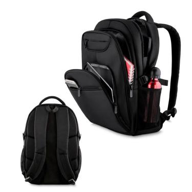 Imagem de Mochila Executiva Cinza Com Compartimentos E Porta Notebook Integrado