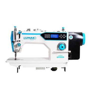 Imagem de Máquina Costura Industrial Reta Eletrônica LU9800D4-H-TK-QI 220V - Lum