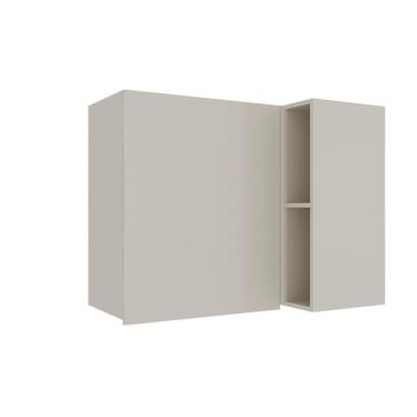 Imagem de Armário Aéreo Mdp Herval Amsterdam, 1 Porta, Off White, 92,5 cm