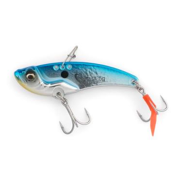 Imagem de Savage Gear VIB Blade Isca de pesca de 5,7 cm, lâmina fina de fundição longa, ideal para Walleye, boca pequena, poleiro e truta, 3 pontos de fixação de isca para vibração ajustável