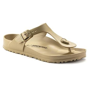 Imagem de Birkenstock Sandália feminina com pinças, Ouro metálico, 5-5.5 Women/3-3.5 Men
