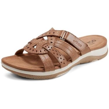 Imagem de Earth Sandália feminina Sassoni Slide, Bronzeado, 38