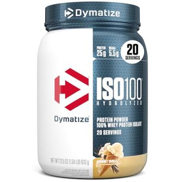 Imagem de Dymatize Iso 100 Whey Protein Vanilla 1.3Lb 600Gr