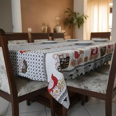 Imagem de Toalha de Mesa Retangular 8 Lugares Premium (Estampa 4)