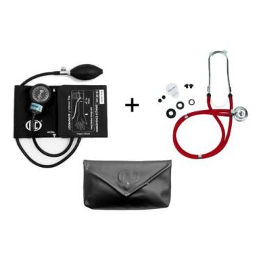 Imagem de Esfigmo Adulto Bic NEW INNOVA PLUS + Rappaport Estetoscópio Duplo Prem
