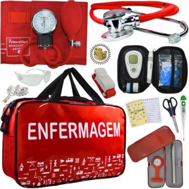 Imagem de Kit Enfermagem Premium Pamed Completo Medicina Profissional - Love Sau