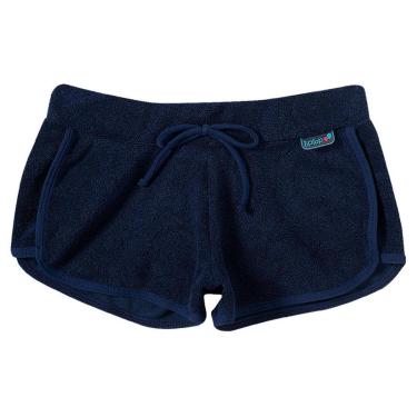 Imagem de Shorts Saída de Praia Infantil Atoalhado Marinho Tip Top-Feminino