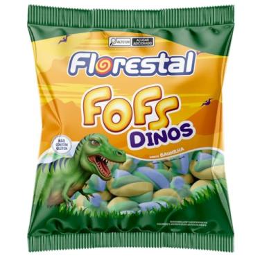 Imagem de Marshmallow Fofs Twist Dinos 220g Florestal | Dinossauro