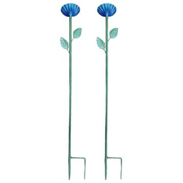 Imagem de Suporte externo para alimentador de pássaros - Decorações de postes de alimentação resistentes - Suporte de jardim ao ar livre para observador de pássaros selvagens à prova de esquilos para animais