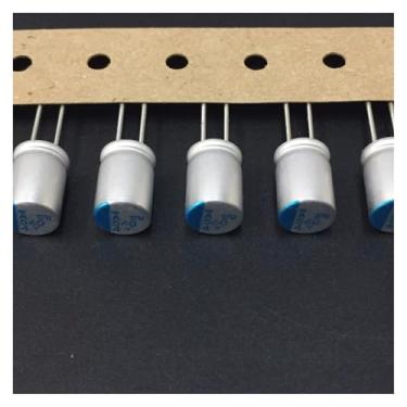 Imagem de 10 peças 560uF 4V 8x11,5 mm baixo 4V560uF para placa mãe VGA capacitor sólido