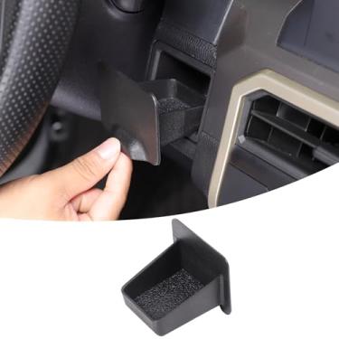 Imagem de Daeiclru Organizador de console central compatível com Toyota Tacoma 2024 2025 2026, organizador de gaveta de cubo lateral do volante, caixa de armazenamento de gavetas, acessórios para recipientes de