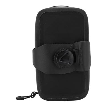 Imagem de RiToEasysports Bolsa de Selim de Bicicleta, Bolsa de Assento de Bicicleta de 0,5l Com Botão de Liberação Rápida e Montagem de Luz Traseira para Itens Essenciais para Bicicletas de Montanha de (Preta)