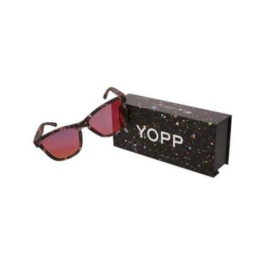 Imagem de Óculos de Sol Yopp Polarizado Uv400 Grafite Respingo Cor:Marrom, Marro