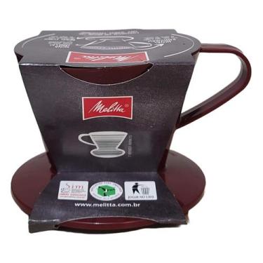 Imagem de Suporte Para Filtro/Coador Pequeno Melitta Nº100 Marrom
