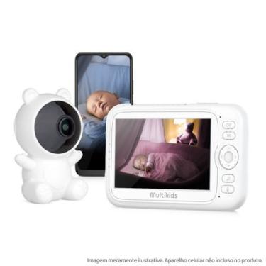 Imagem de Babá Eletrônica Peek-a-Boo Dual Monitor e APP Multikids - BB491OUT [Remanufaturado] BB491OUT