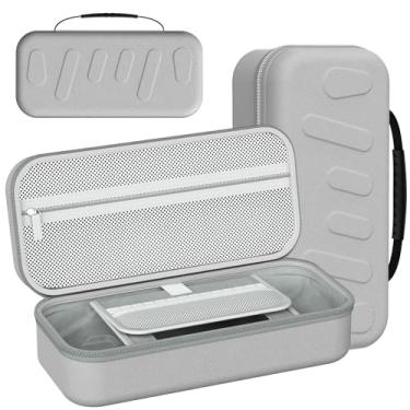 Imagem de EBTOOLS Estojo de Viagem Rígido Em EVA para ROG Ally X, Organizador de Armazenamento de Proteção de Console de Jogo Portátil Portátil Com Malha, Bolso para Acessórios, Design à Prova de (GREY)