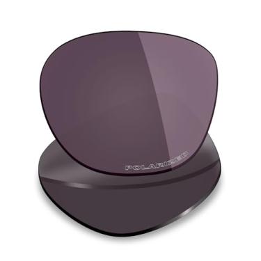 Imagem de Mryok Lentes de reposição ultra polarizadas para óculos de sol Oakley Latch OO9265 53 mm, HD Polarized, proteção UV, resistente a impactos e ajuste perfeito - Irídio cinza