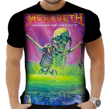 Imagem de Camiseta Camisa Personalizada Rock Metal Megadeth 11 - OBDS, M