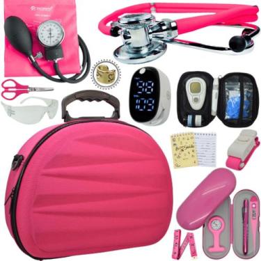 Imagem de Kit Enfermagem Maleta Medica Super Luxo Completa Promocao - Love Saude