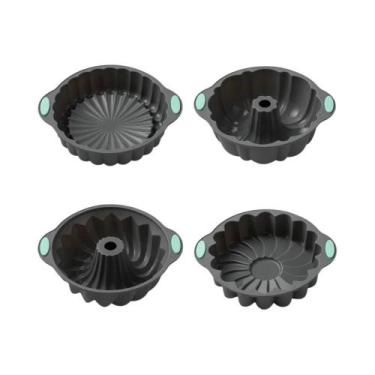 Imagem de Forma De Silicone Para Bolo Em Forma De Coroa De Flores, Molde 3D Para