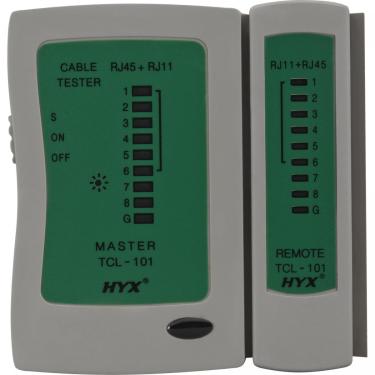 Imagem de Testador De Cabos Rede Lan Rj45 Rj11 Multifunçao Leds
