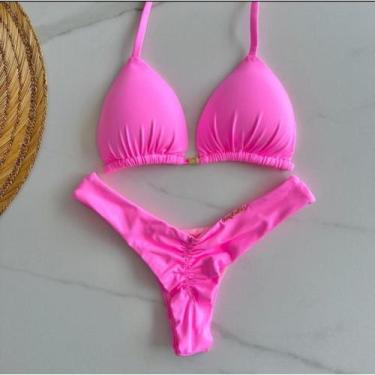 Imagem de Biquíni Cortininha Sauipe - Tropicalli, G, Pink