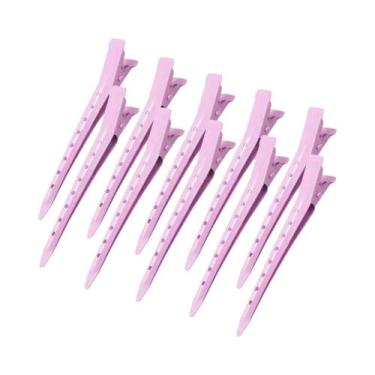 Imagem de 10 Presilhas De Cabelo De Metal Tipo Bico De Pato, Grampos Para Cabelo