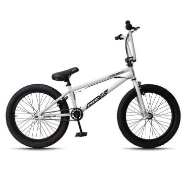 Imagem de Bicicleta Aro 20 Bmx Peças Aço Hi-ten U-brake Rotor Evolution P03 Branco - D`rossi