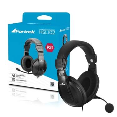 Imagem de Headset Gamer Fortrek, Preto, Multiplataforma - HSL-102